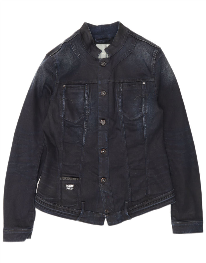 G-Star Chaqueta Vaquera para Mujer UK 44 Grande Azul Marino