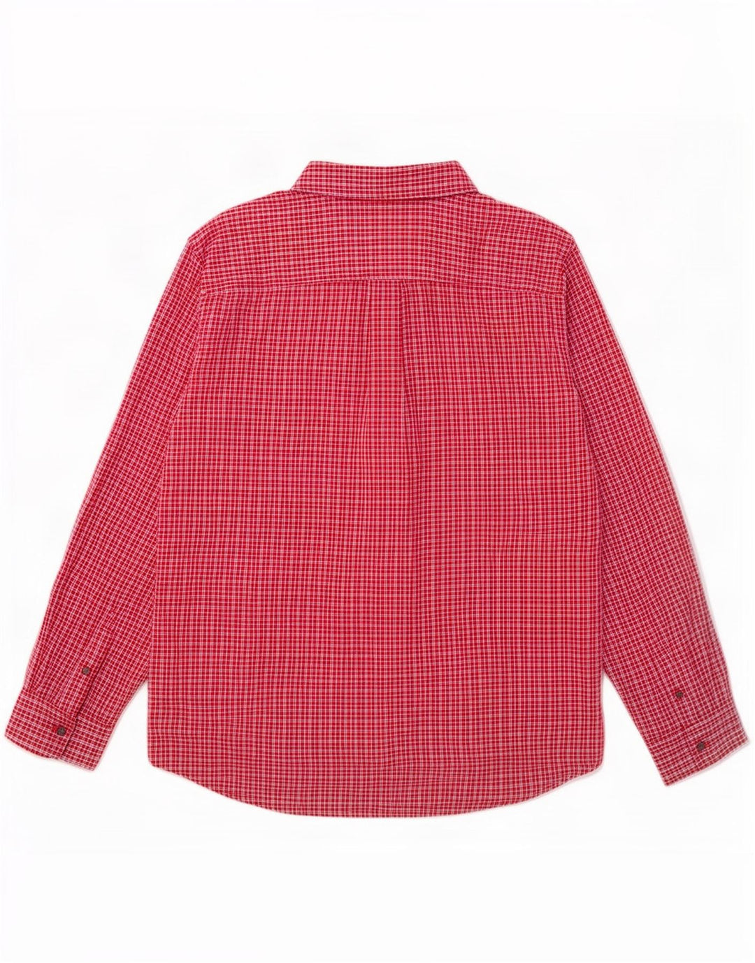 Chaps Camisa Hombre XL Algodón Cuadros Rojos