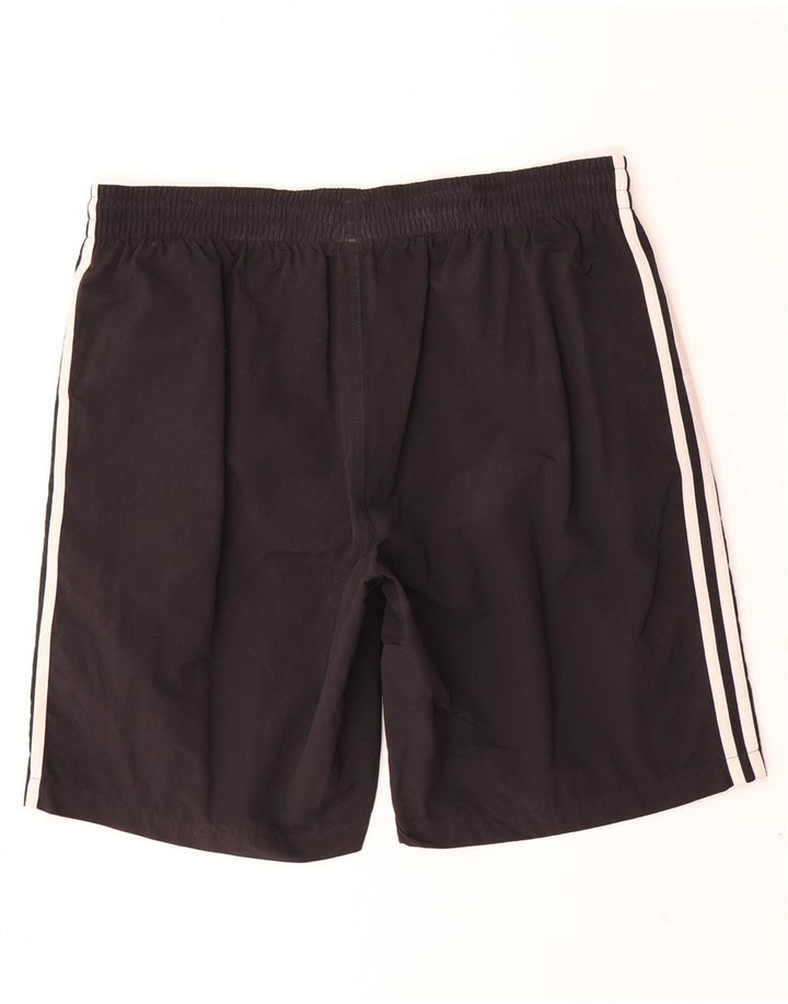 Adidas Pantalones cortos deportivos para hombre XL Negro Poliéster
