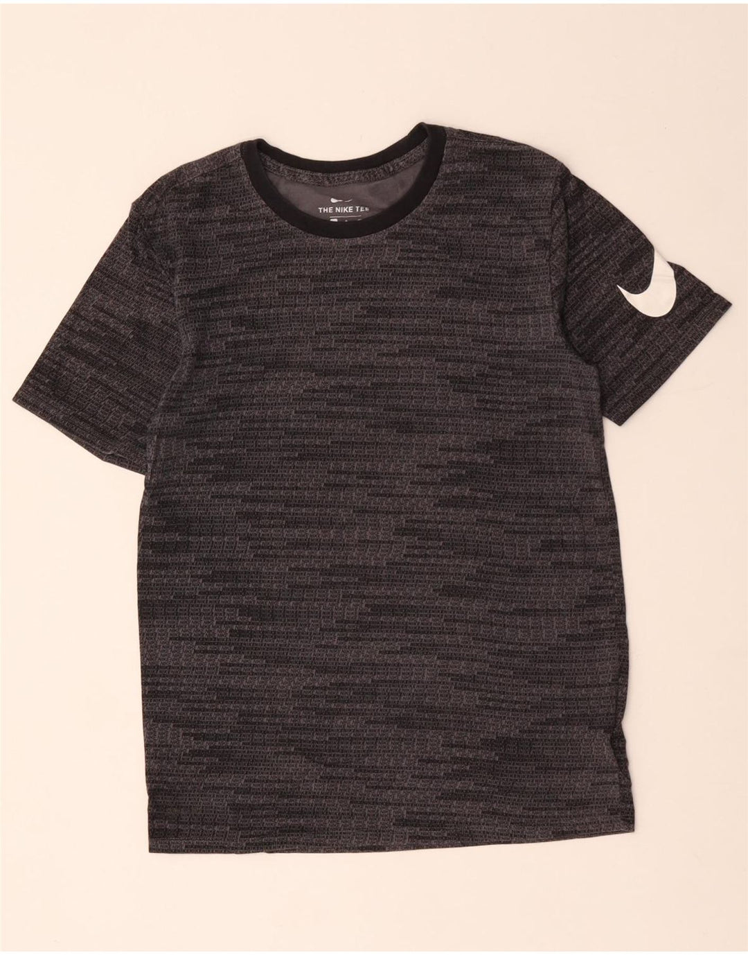 NIKE Camiseta gráfica para hombre Top Small Grey Cotton