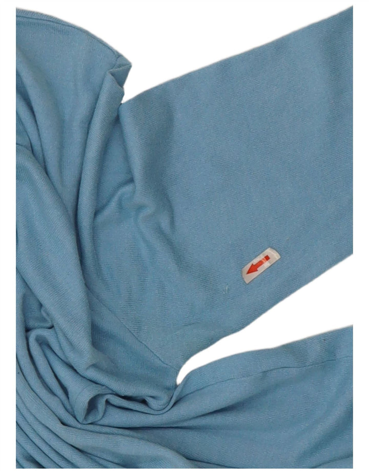 Zara Hombre Jersey De Cuello Redondo Jersey Grande Azul
