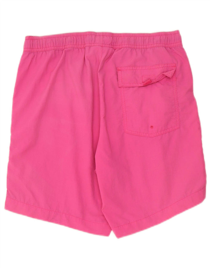 Champion Graphic Bañador Corto De Poliamida Rosa Pequeño Para Hombre