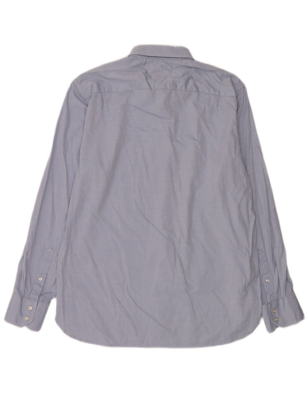 Camisa Tommy Hilfiger Hombre Grande Azul Algodón