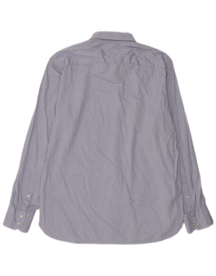 Camisa Tommy Hilfiger Hombre Grande Azul Algodón