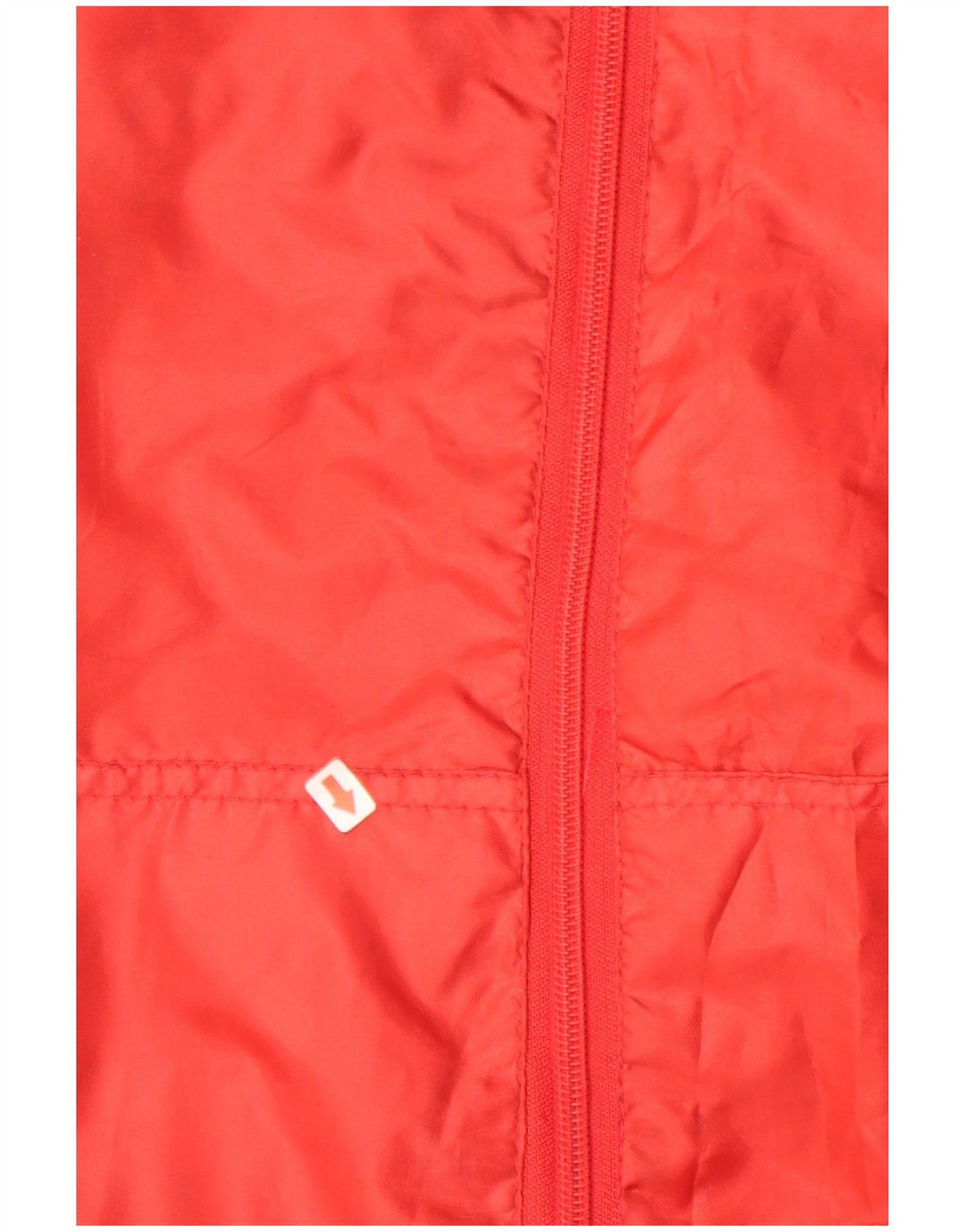 ASICS Chaqueta impermeable para hombre UK 36 Small Rojo Poliéster