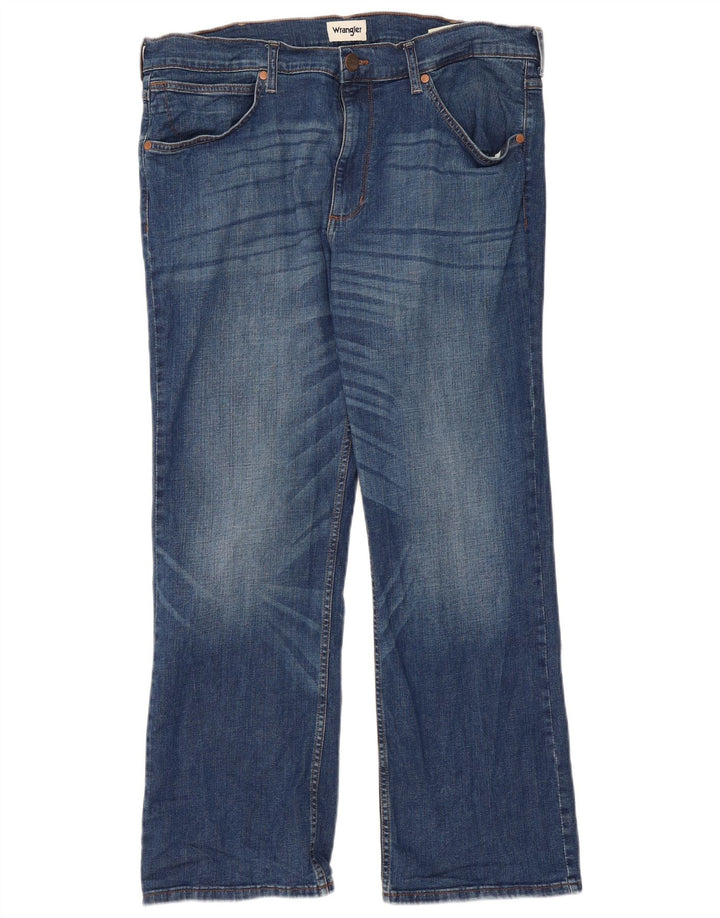 WRANGLER Vaqueros Bootcut para hombre W38 L30 Algodón azul