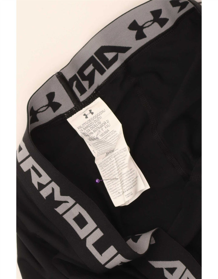 Under Armour Leggings capri gráficos para hombre 2XL Poliéster negro