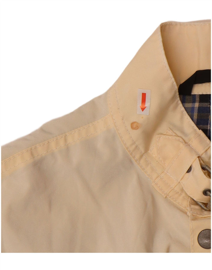 BELSTAFF Chaleco utilitario para hombre IT 46 Small Off White Nylon