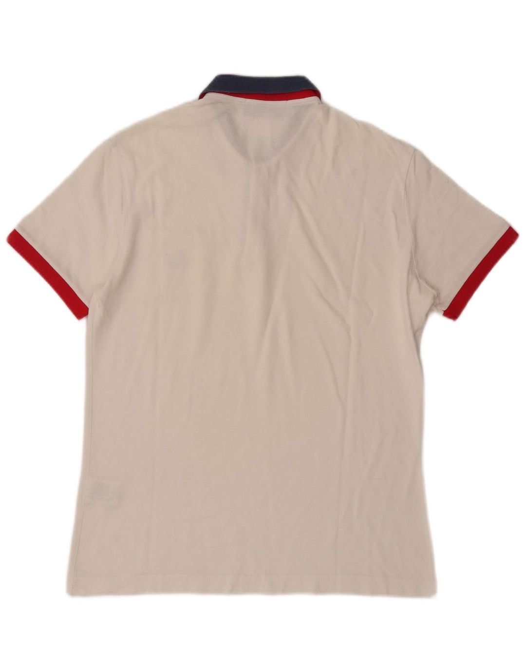 Fred Perry Polo De Rugby Para Hombre Grande Blanco Algodón
