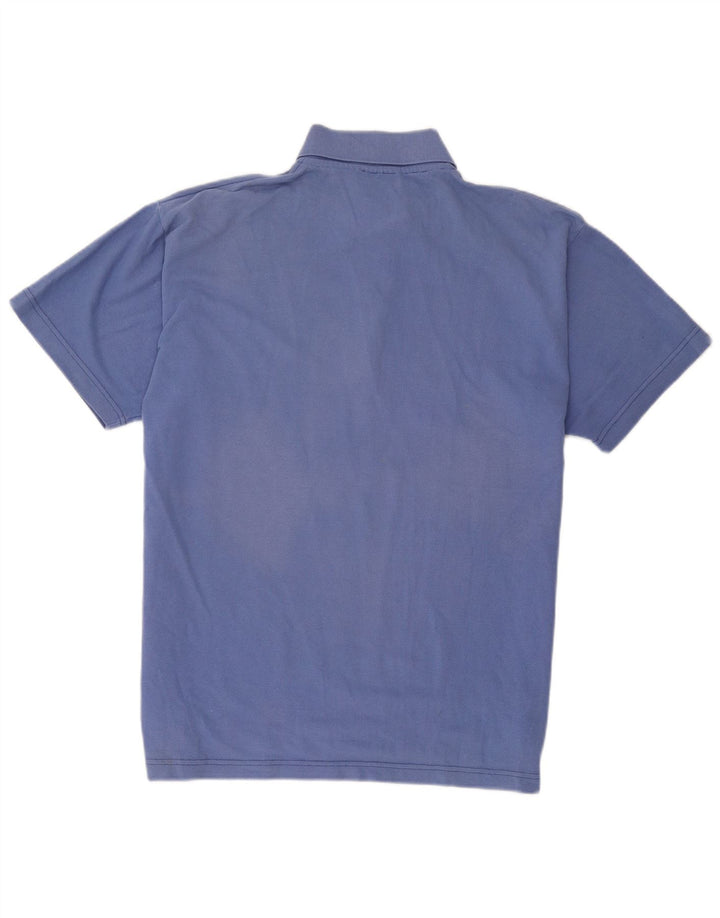 Polo Adidas Hombre Grande Azul Algodón