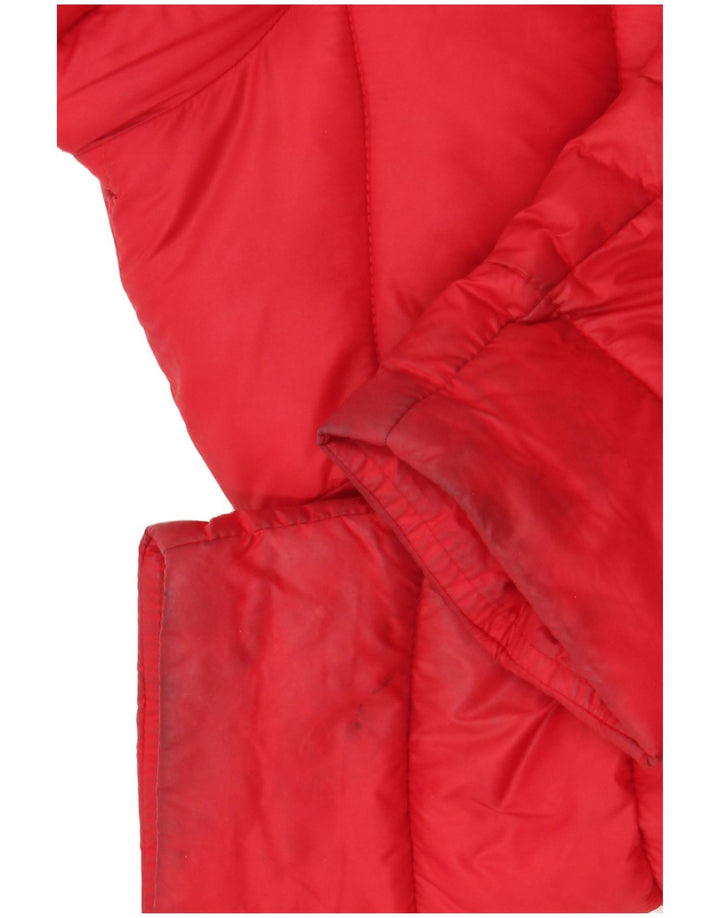 Barbour Chaqueta Acolchada Para Hombre UK 8 Small Poliamida Roja