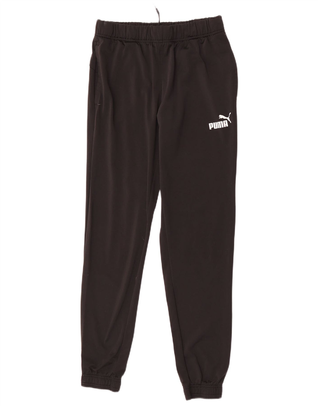 PUMA Pantalones de chándal para mujer Joggers UK 12 Medium Negro Poliéster