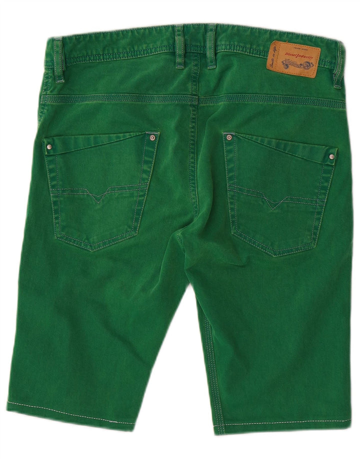 DIESEL Shorts vaqueros para niño 15-16 años W32 Algodón verde