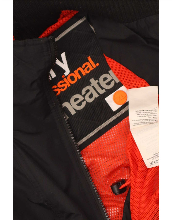 Superdry Chaqueta cortavientos para mujer ES 40 XL Nylon negro