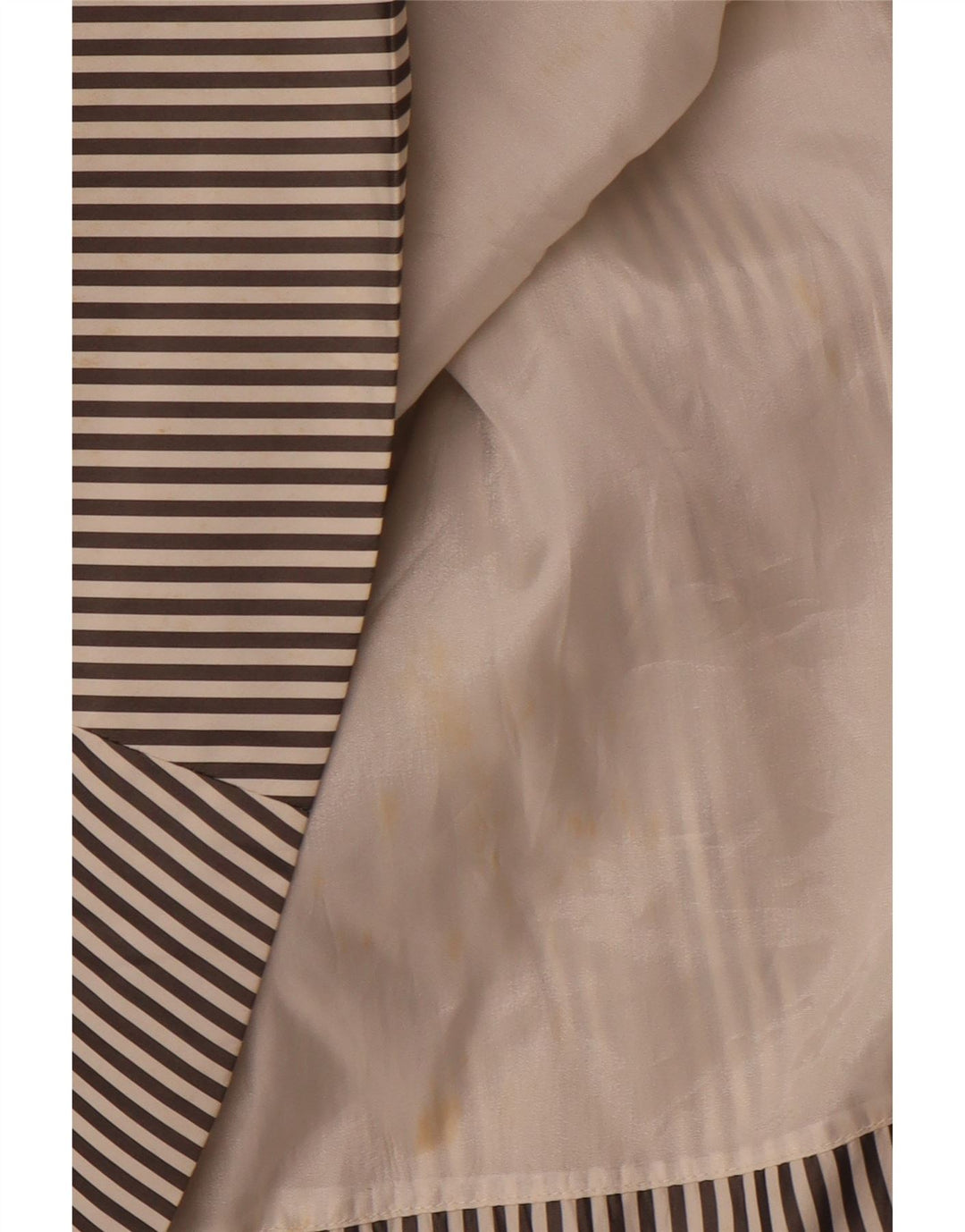 KAREN MILLEN Vestido asimétrico de corte A para mujer UK 42 Mediano Rayas negras