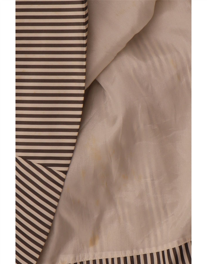 KAREN MILLEN Vestido asimétrico de corte A para mujer UK 42 Mediano Rayas negras