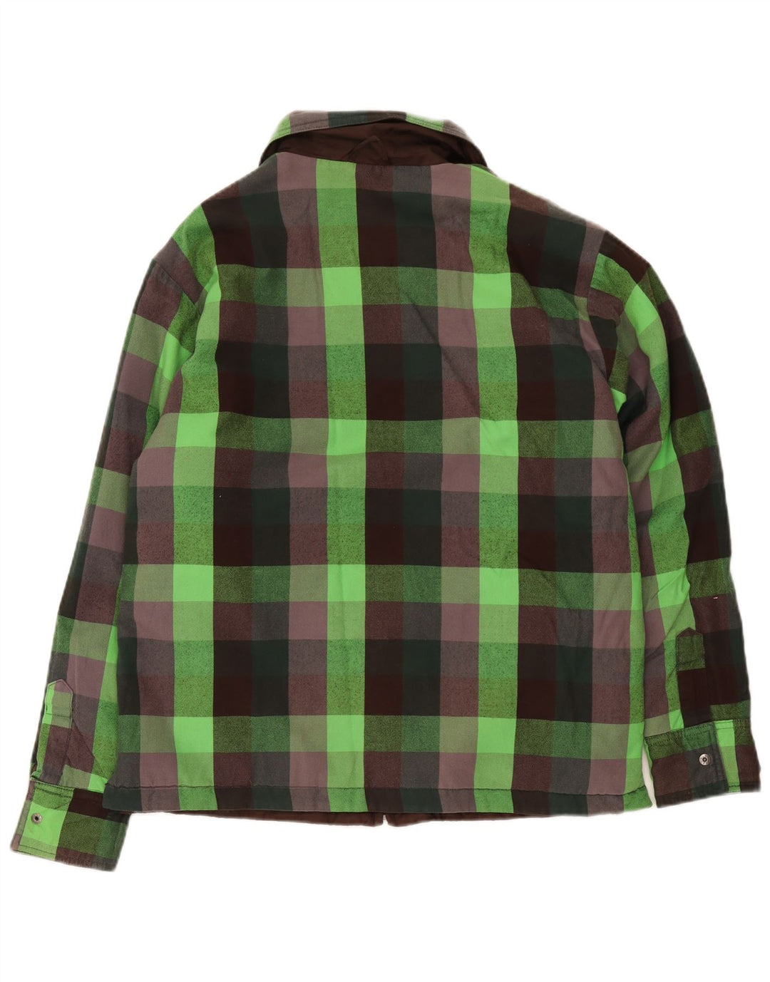 The North Face Chaqueta Bomber para Hombre UK 38 Medium Green Check