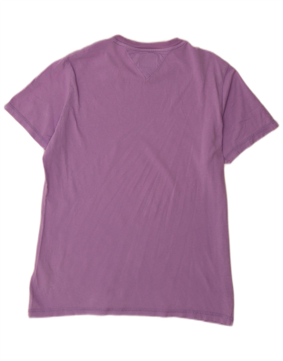 Camiseta Tommy Hilfiger Hombre Top Medium Morado Algodón