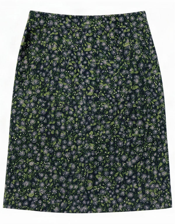 Falda recta para mujer de White Stuff UK 8 Small W28 Algodón floral azul