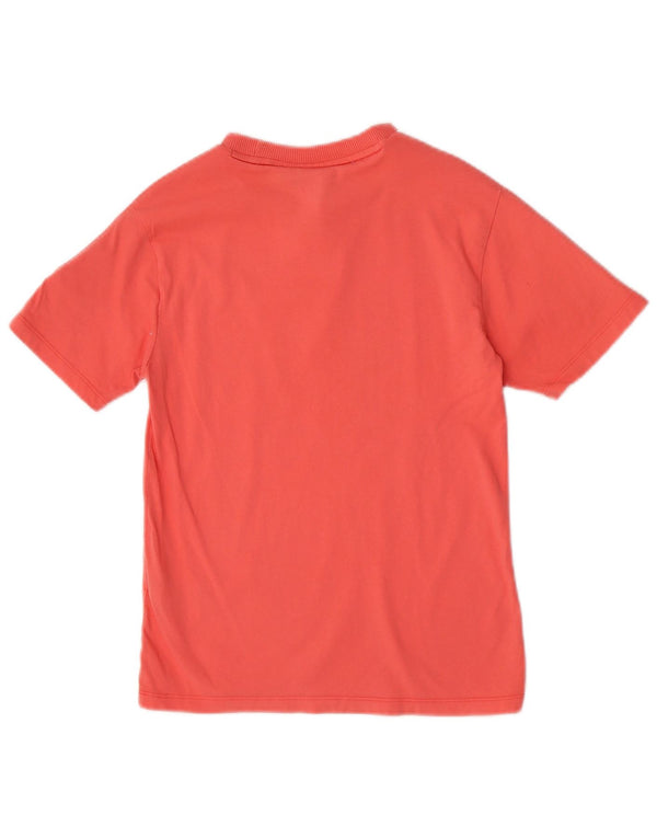 Adidas Camiseta gráfica para mujer Top UK 6 Small Pink Cotton