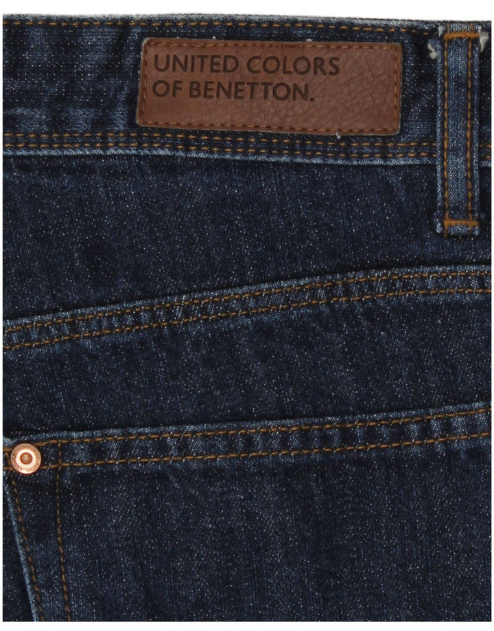 Benetton Vaqueros Rectos Hombre W32 L29 Azul
