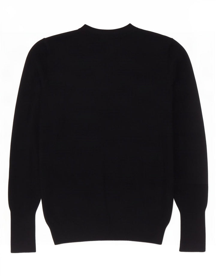 Zara - Jersey de cuello redondo para mujer, talla 40, talla M, color negro