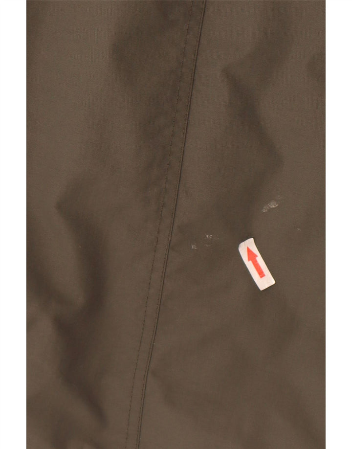 Abrigo acolchado con capucha para mujer Fat Face UK 42 Medium Khaki Nylon