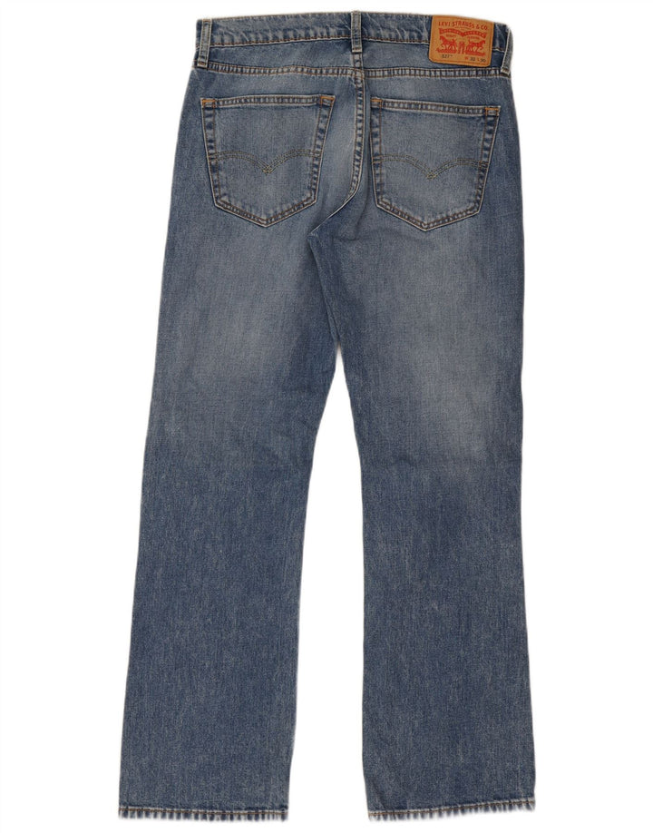Levi's Hombre 527 Slim Bootcut Jeans W32 L30 Algodón Azul