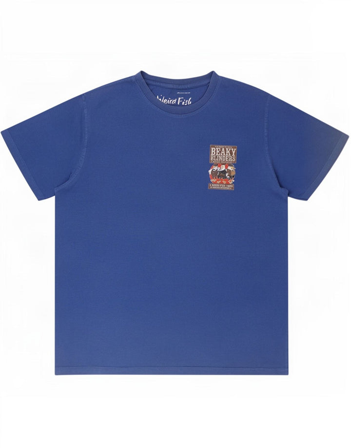 Weird Fish Camiseta gráfica para hombre Top XL Azul