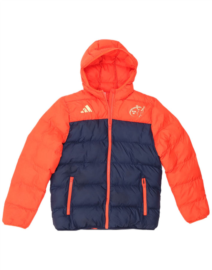 Adidas - Chaqueta acolchada para niño Munster Rugby 15-16 años, multicolor