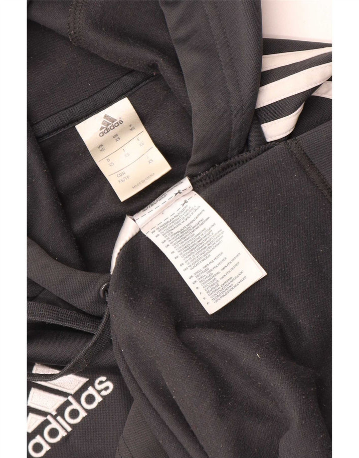 Adidas Hombre Sudadera Con Capucha Jumper XS Gris Poliéster