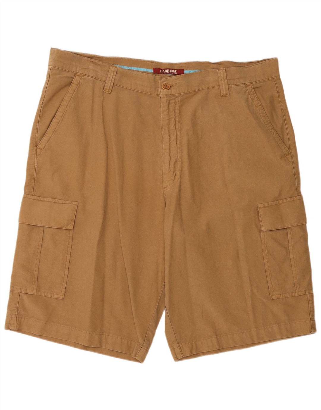 Carrera Pantalones cortos cargo para hombre IT 56 3XL W40 Algodón beige