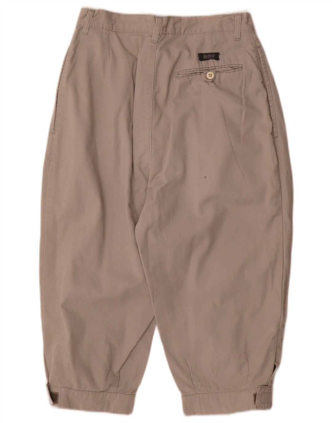 RIFLE Bermudas holgadas de cintura alta para hombre W26 XS Gris