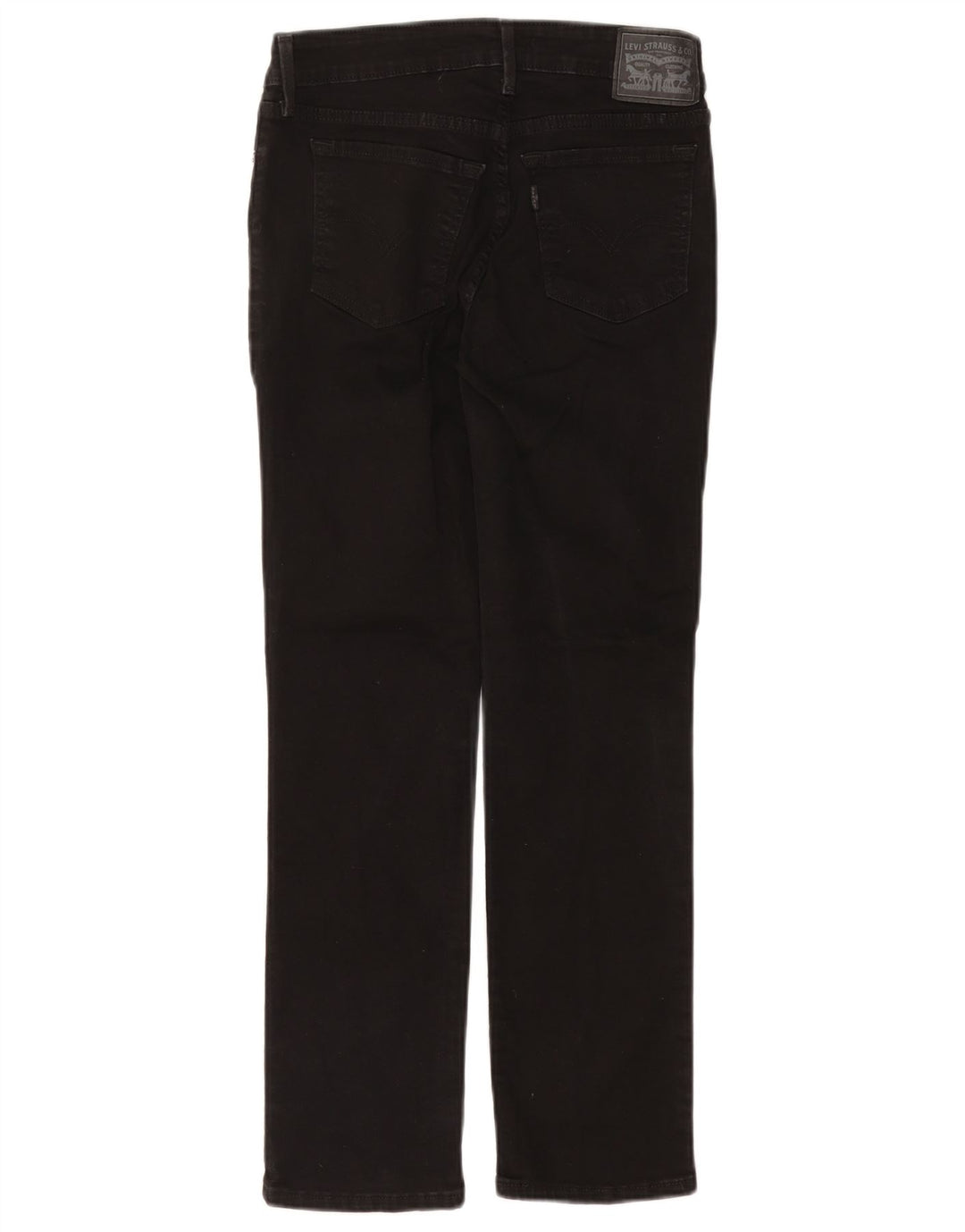 Vaqueros Levi's 712 Slim para mujer W27 L28 Algodón negro