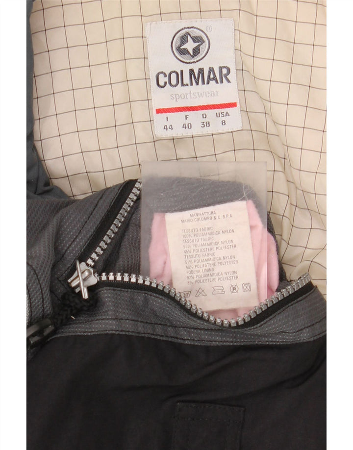 COLMAR Chaqueta de esquí extragrande para mujer IT 44 Small Black Colourblock Poliamida