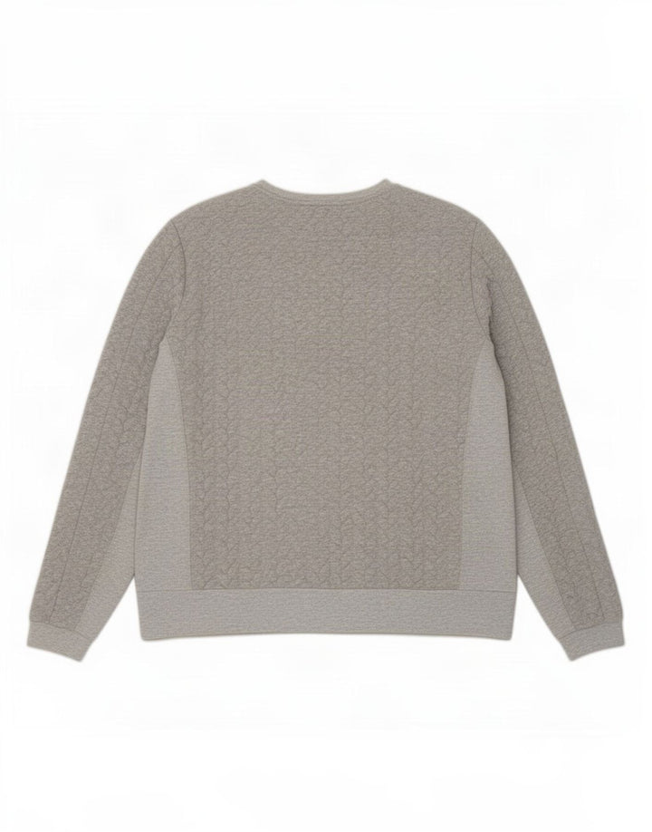 Zara Mujer Sudadera Jumper UK 44 Gris Medio