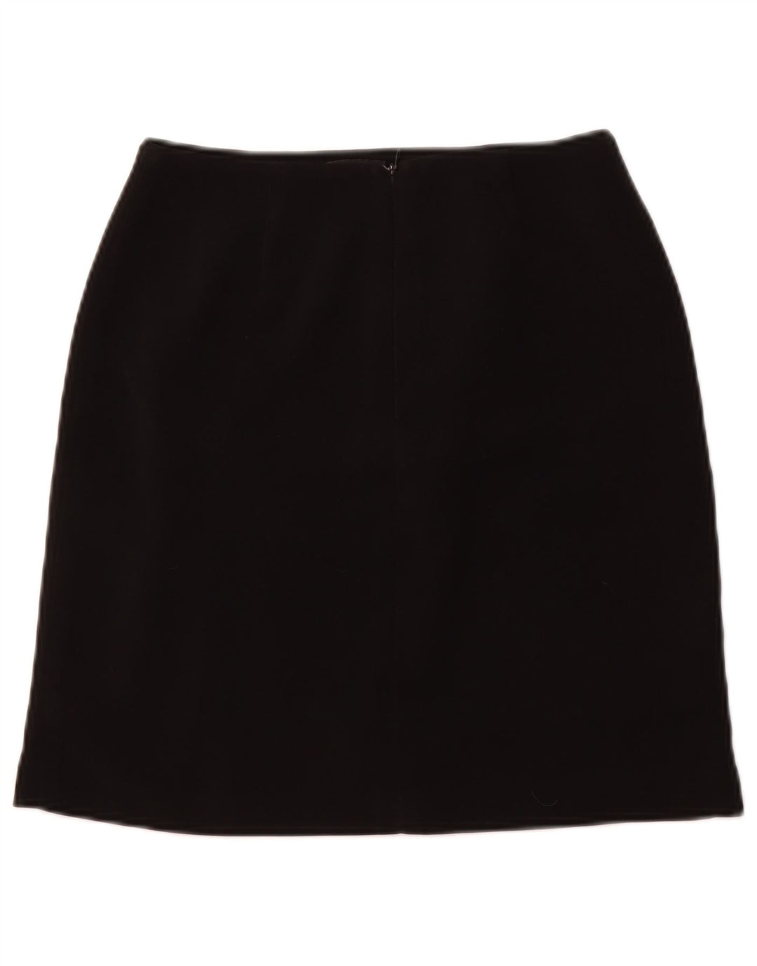 VINTAGE Womens Straight Skirt IT 42 Medium W28  Black Polyester