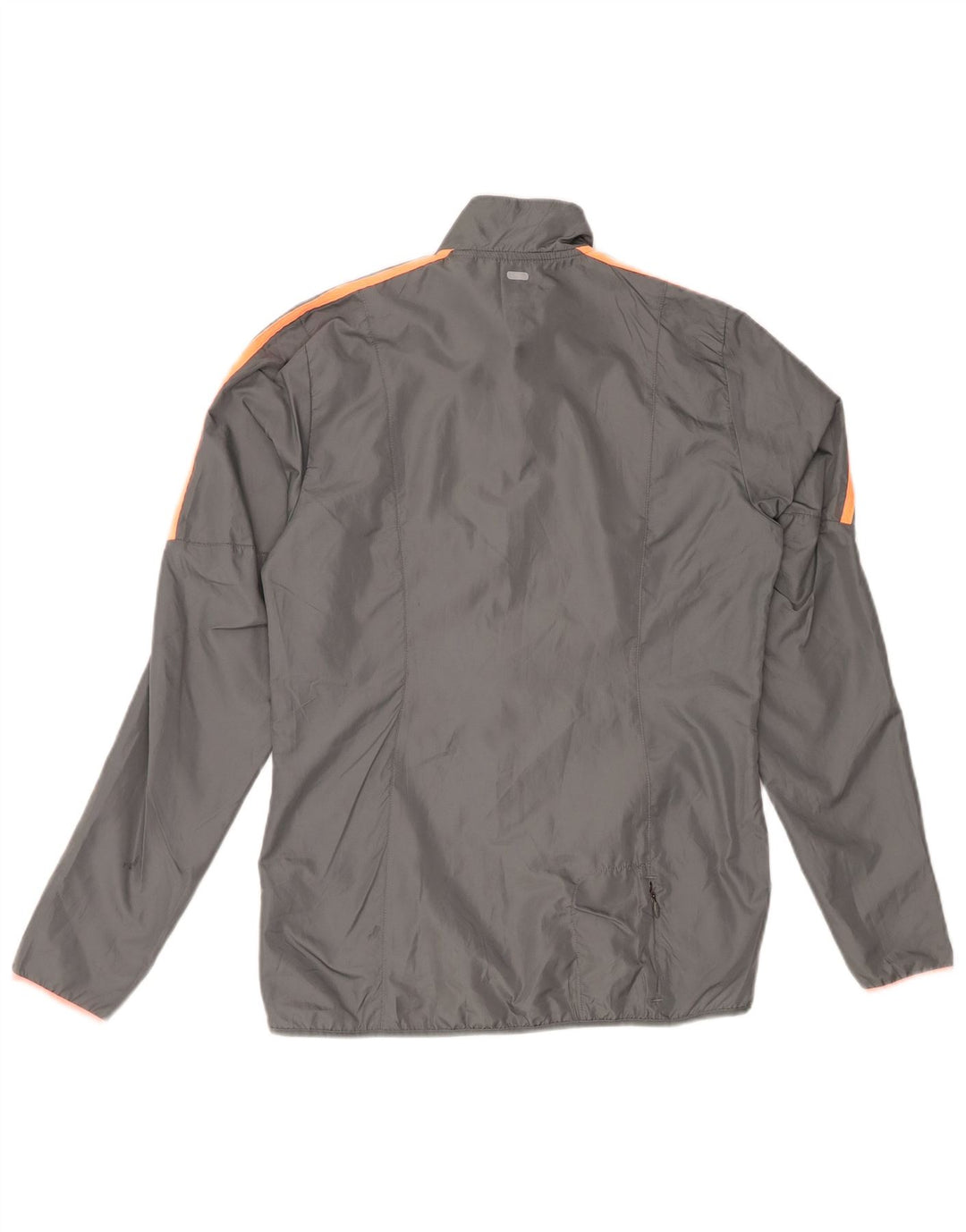 ADIDAS Mujer Clima Proof Chándal Top Chaqueta UK 8/10 Small Gris