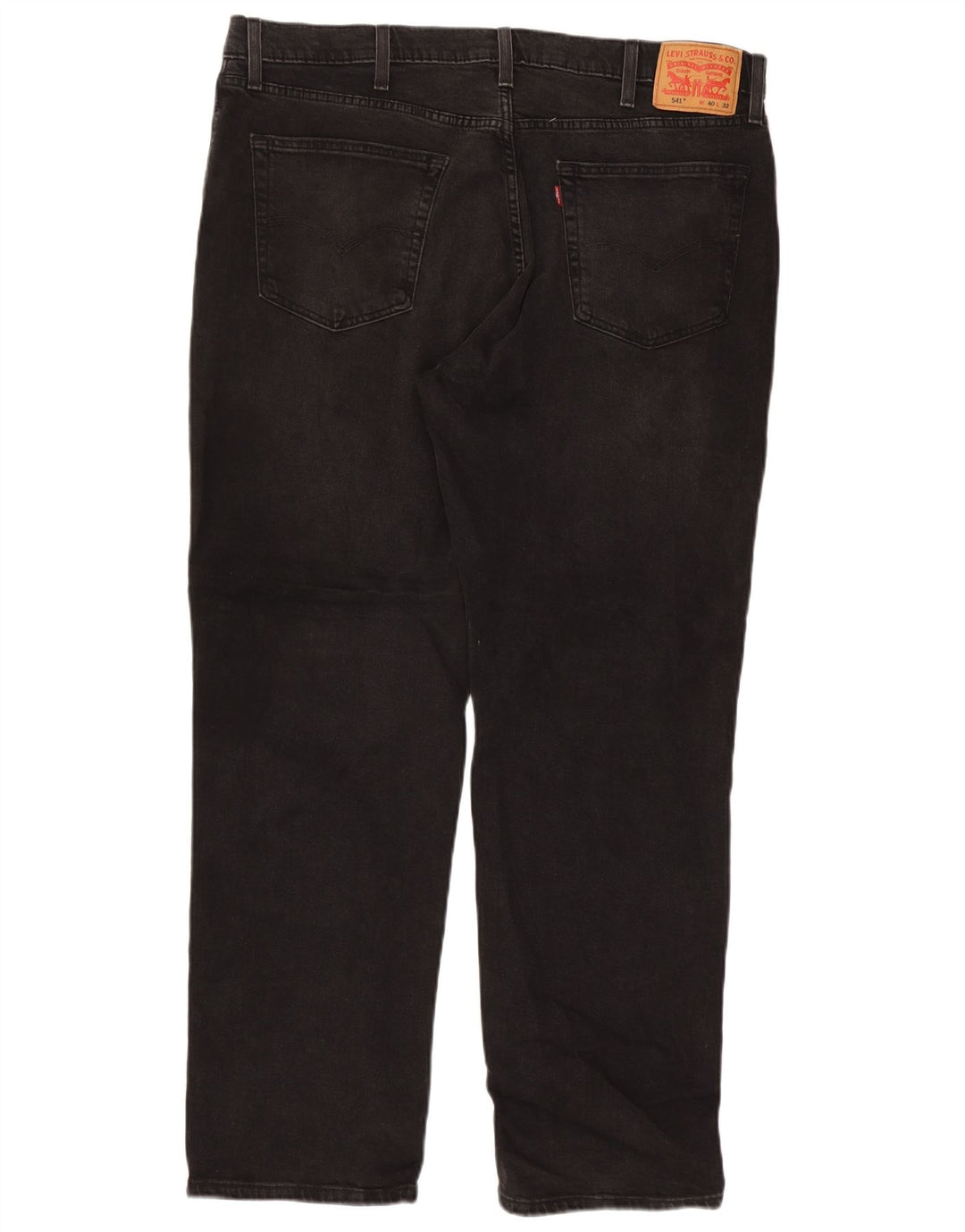 Levi's Vaqueros cónicos 541 para hombre W40 L32 Algodón negro