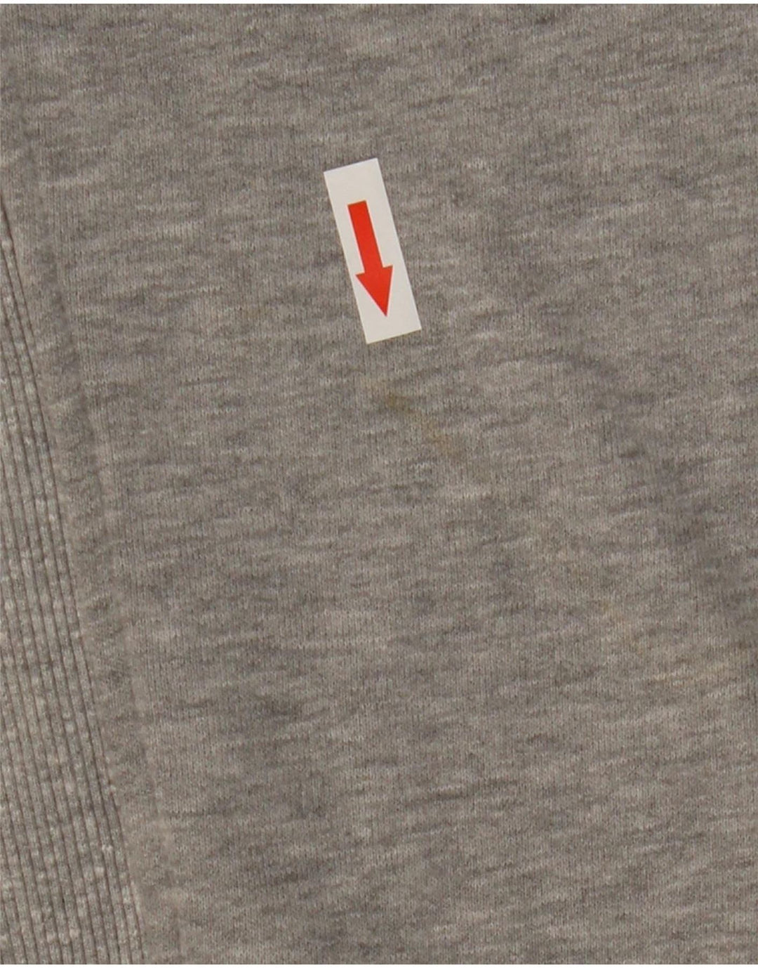 Superdry Sudadera extragrande con estampado gráfico para mujer, talla 44, algodón gris grande