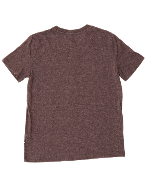 Asociación de Polo de EE. UU. Camiseta estampada para niño Top 8-9 años Gris Algodón