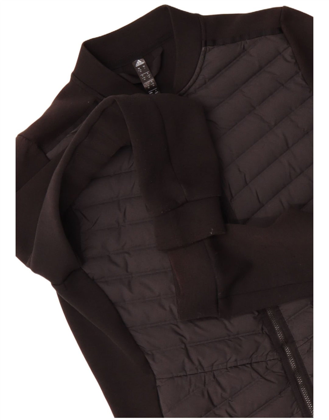 Adidas - Chaqueta de chándal para mujer, talla 48/18, talla grande, color negro, poliéster