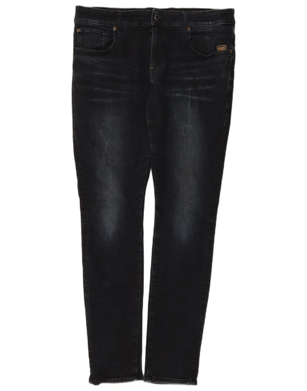 Vaqueros G-Star Revend Super Slim para hombre W36 L32 Algodón azul marino
