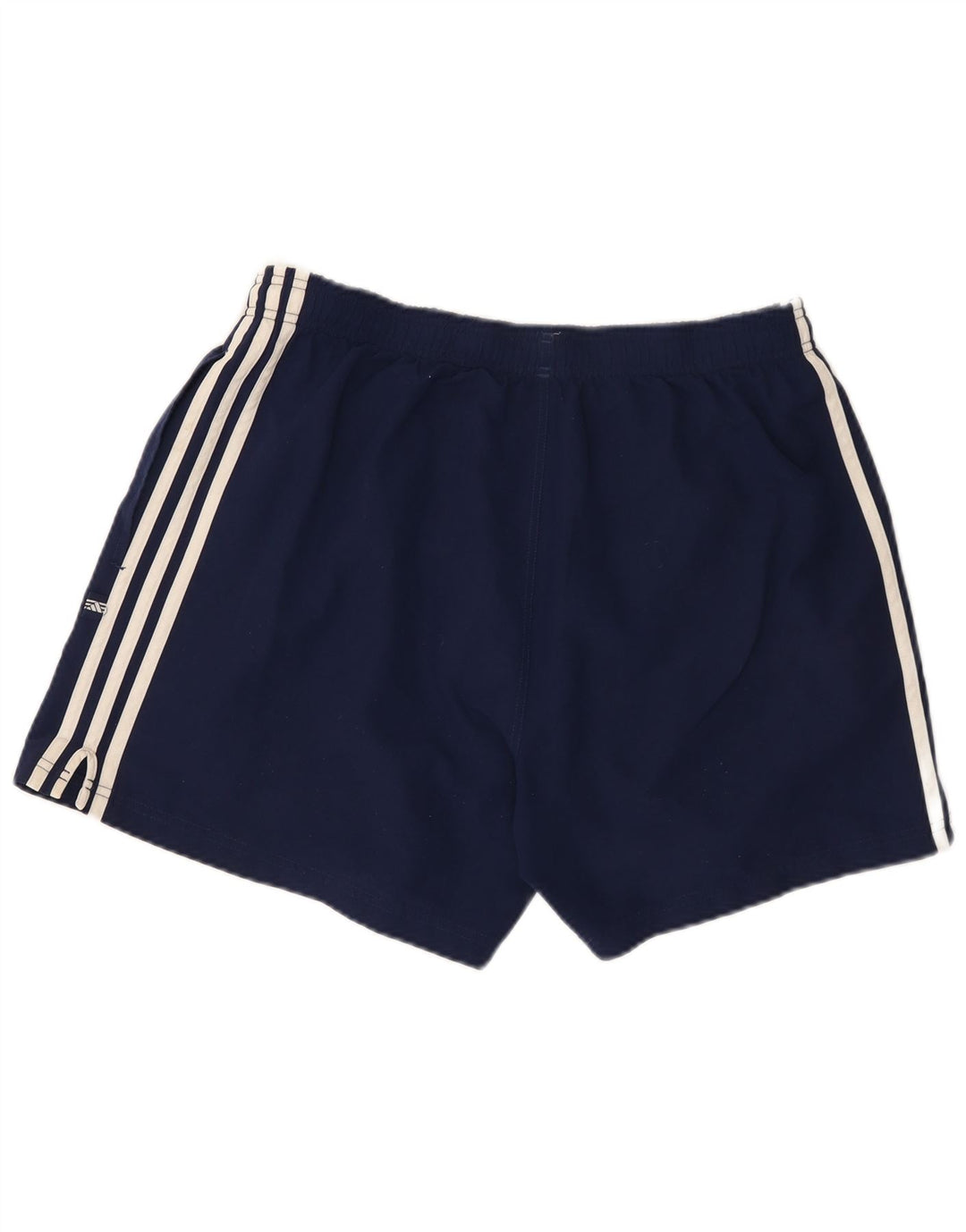 Adidas - Pantalones cortos deportivos para hombre, talla grande, poliéster, color azul marino