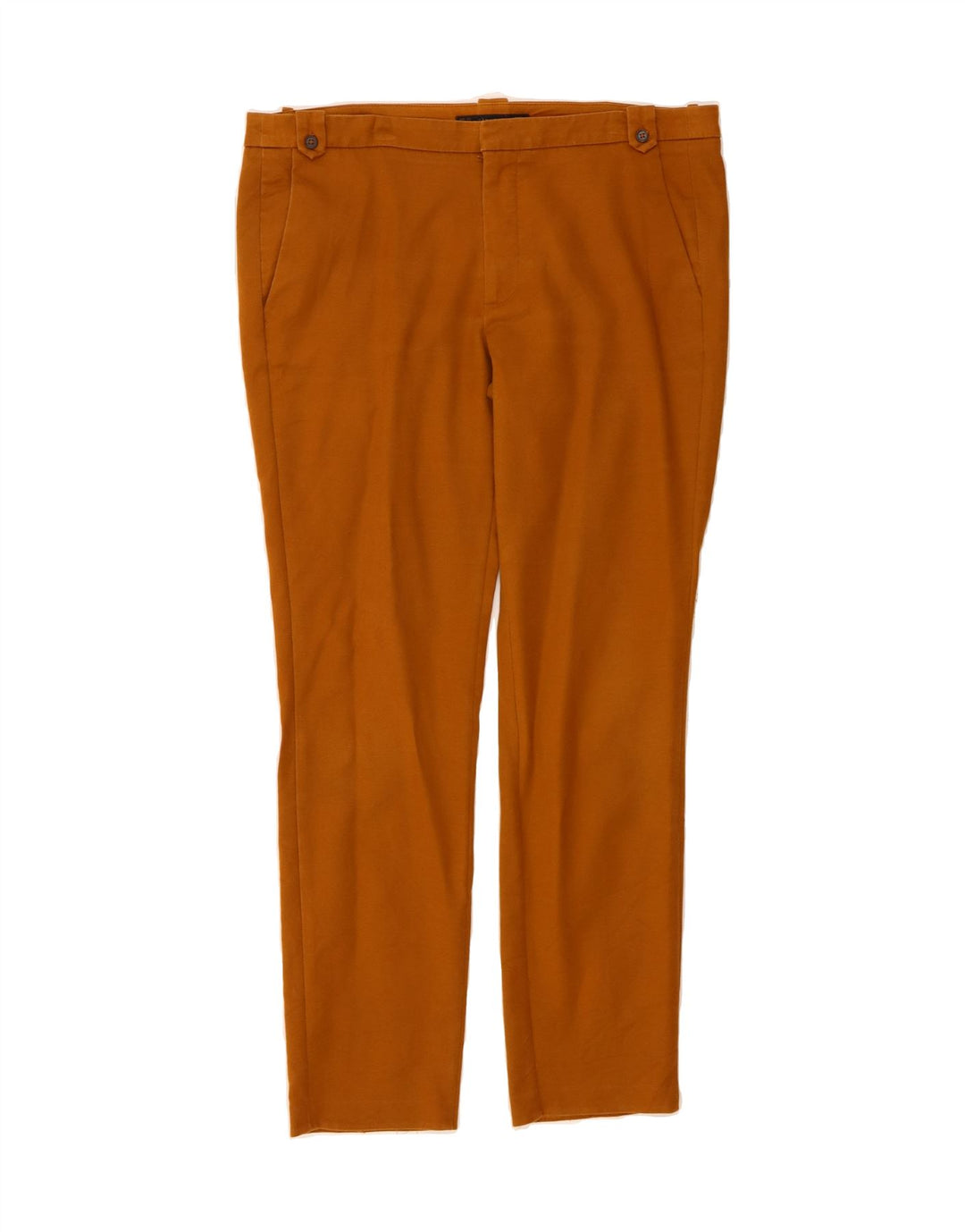 ZARA Womens Slim Chino Trousers EU 40 Medium W34 L28 Brown Vintage Zara and Second-Hand Zara from Messina Hembry 