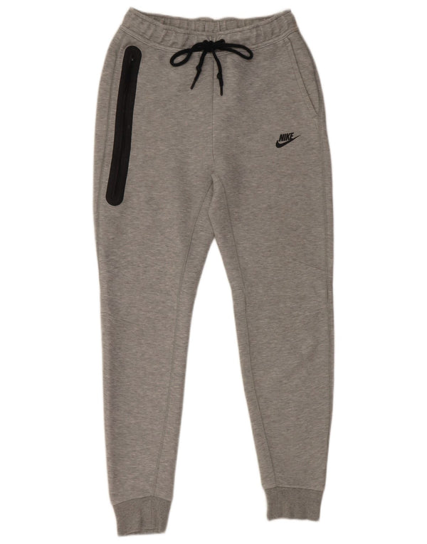 Nike Hombre Pantalones De Chándal Joggers Small Gris Moteado De Algodón