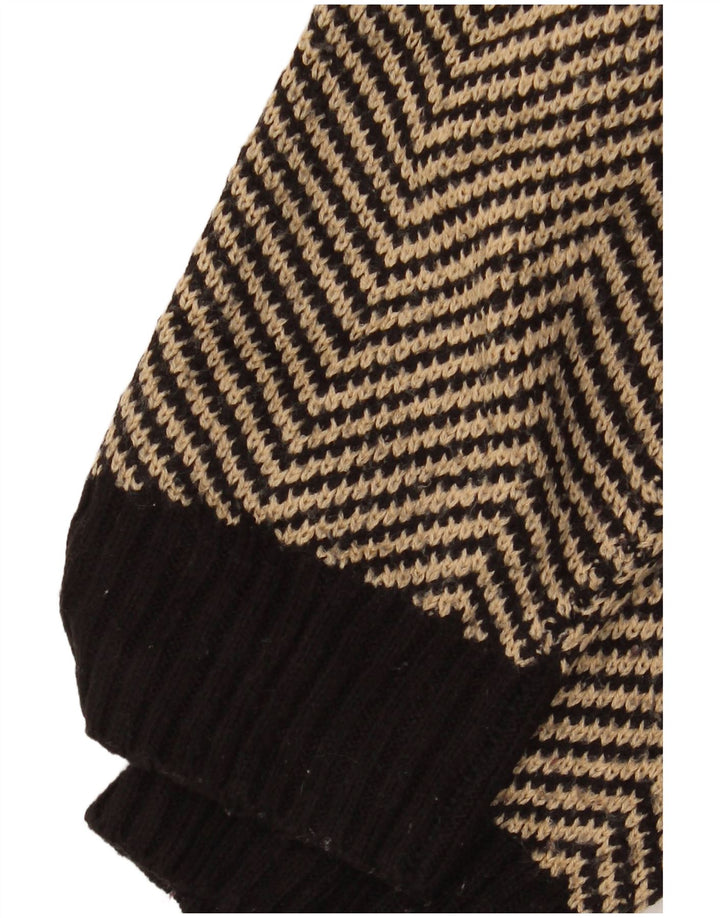 Autograph Suéter Cárdigan Abierto Largo para Mujer UK 44 Medium Black Chevron
