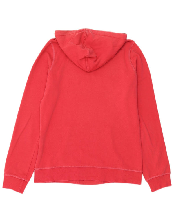 Champion Sudadera con capucha gráfica para mujer UK 14 Large Pink Cotton