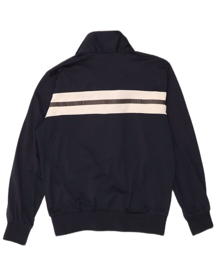 Champion Chaqueta de chándal para hombre Small Azul marino Colorblock Poliéster