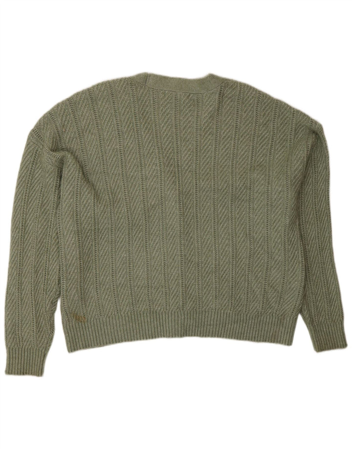 Marks & Spencer Cárdigan para Mujer UK 40 XL Poliéster Verde